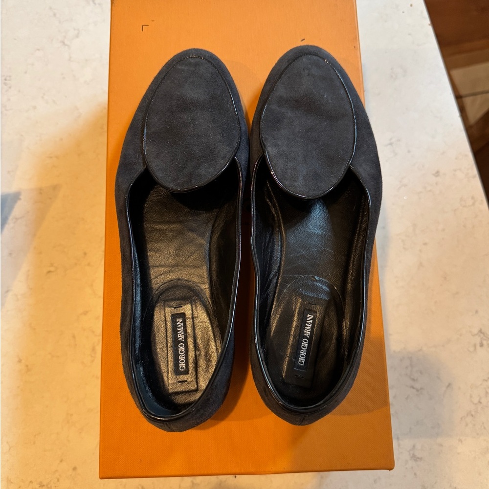 Georgio Armani flats